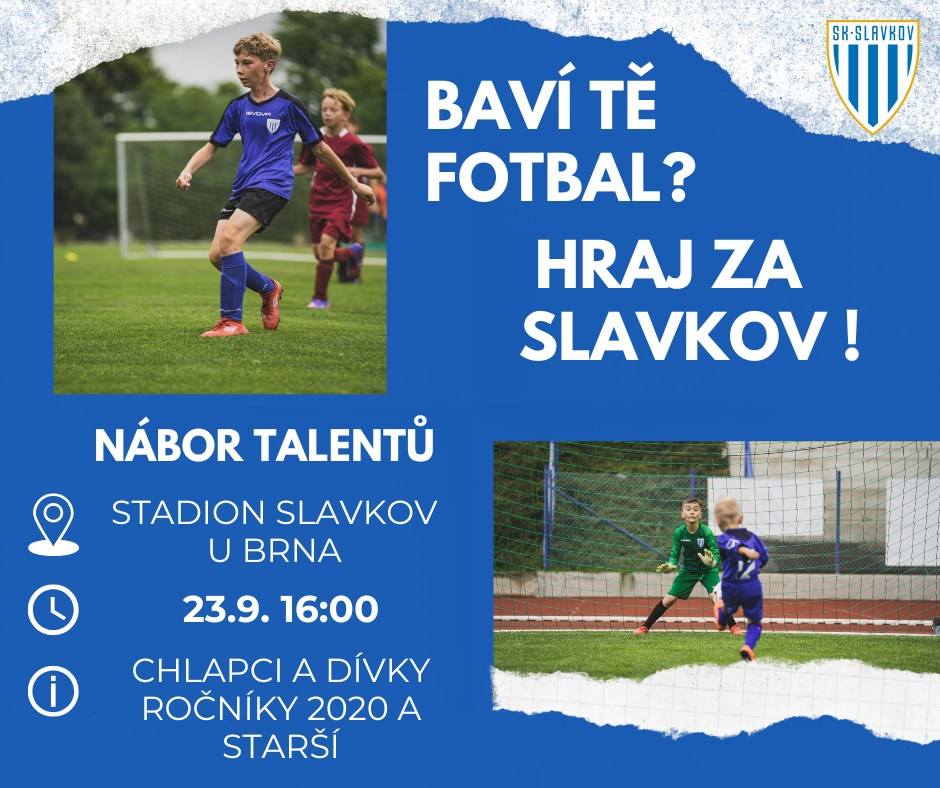 Nábor nových fotbalistů