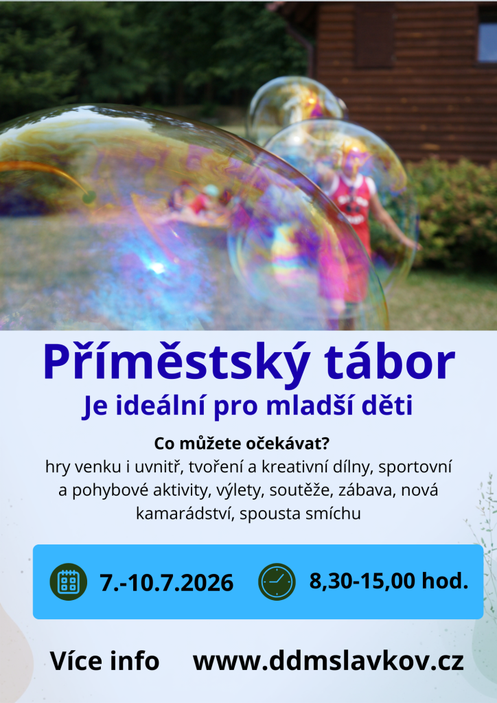 Příměstský tábor od 1. třídy