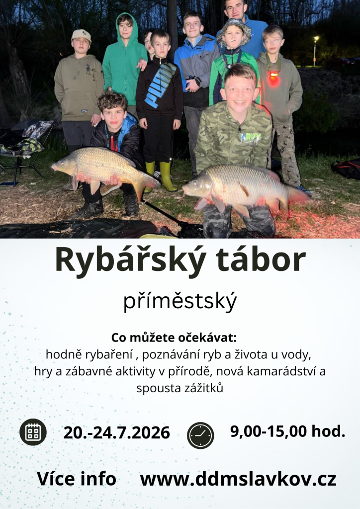 Rybářský příměstský tábor