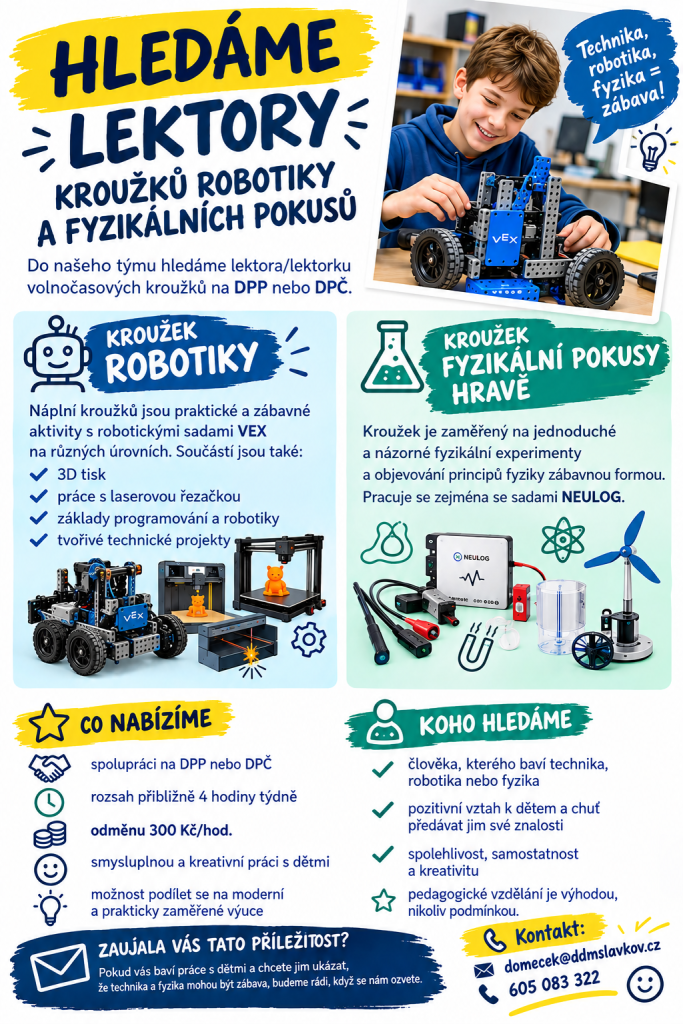 Hledáme lektory