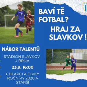 Nábor nových fotbalistů