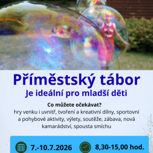 Příměstský tábor od 1. třídy