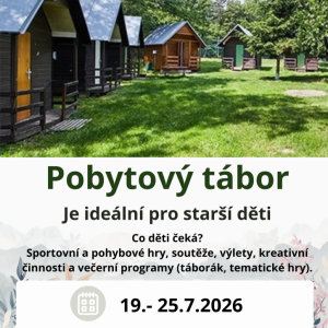 Pobytový tábor - RS Kamínka Roštín