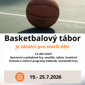 Basketbalový pobytový tábor - RS Kamínka Roštín
