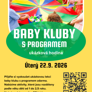 Baby klub s programem ukázková lekce